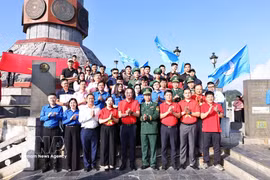 Juventud vietnamita relanza el viaje “Amo a mi Patria” (Foto: VNA)