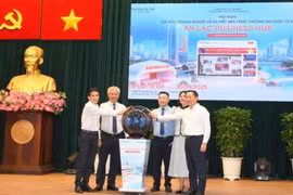 Lanzan primera plataforma B2B local de Vietnam en Ciudad Ho Chi Minh- (Foto: Nhan Dan)
