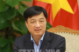 El secretario del Comité del Partido Comunista de Vietnam en Hanoi, Nguyen Duy Ngoc (Foto: VNA)