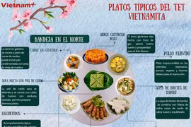 Platos típicos del Tet vietnamita