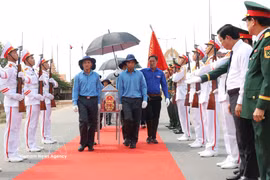 Repatrian restos de 158 mártires vietnamitas caídos en Camboya (Foto: VNA)