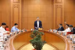 El secretario general del Partido Comunista de Vietnam, To Lam, preside la reunión del Subcomité de Personal del XIV Congreso Nacional del Partido. (Foto: VNA)
