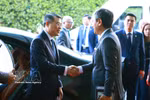 Funcionarios de alto rango de la India despiden al primer ministro Le Minh Hung al término de su participación en la 18.ª Cumbre de BRICS y de sus actividades bilaterales en la India. Foto: VNA
