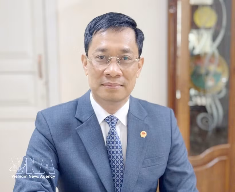 El embajador de Vietnam en Mongolia, Nguyen Tuan Thanh. (Foto: VNA)