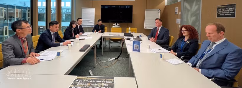 Panorama de la reunión. (Foto: VNA)