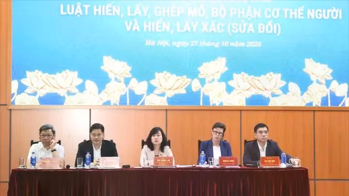 El Ministerio de Salud de Vietnam informa sobre el proyecto de ley. (Foto: sggp.org.vn)