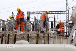 En la provincia de Bac Ninh, aún hay 29.442 clientes sin electricidad. (Fuente: VNA)