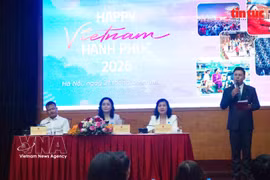 Acto de lanzamiento del Premio de comunicación sobre derechos humanos “Happy Vietnam 2026”. (Foto: VNA)
