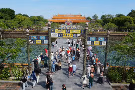 Número de turistas en Hue aumentó un 231% durante el Día Nacional