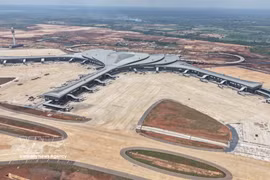 El aeropuerto de Long Thanh en julio de 2026. (Foto: VNA)
