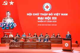 El secretario general del Partido Comunista y presidente de Vietnam, To Lam, habla en el evento. (Foto: VNA)