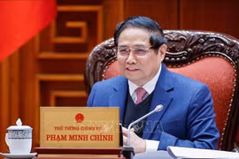 El primer ministro Pham Minh Chinh. (Fuente: VNA)