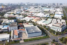 Una vista de la zona de procesamiento y exportaciones de Tan Thuan, Ciudad Ho Chi Minh. Foto: VNA