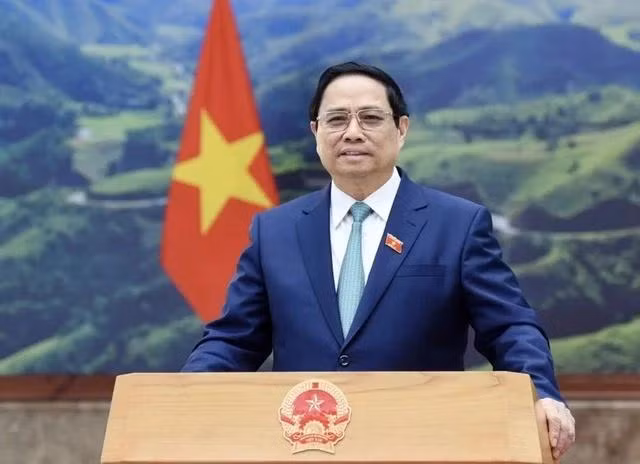 El primer ministro, Pham Minh Chinh. (Fuente: VNA)