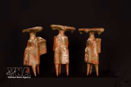 La obra "Espacio de las montañas" del autor Le Lang Luong será exhibida en el evento. (Foto: VNA)