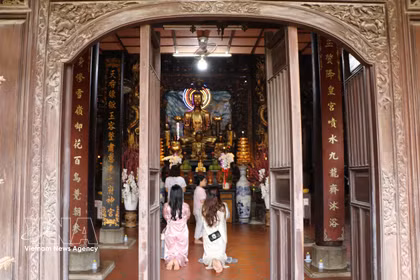 Singular pagoda de casi 200 años de antigüedad en la provincia vietnamita
