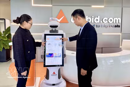 La promoción comercial en plataformas digitales permite a las empresas reducir costos y mejorar su eficiencia. (Foto: VNA)