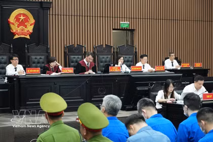 En el juicio. Foto: VNA