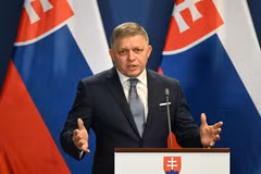 El primer ministro de Eslovaquia, Robert Fico. (Foto: AFP/VNA)