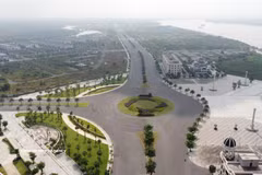 Se prevé que el eje económico del corredor del río Dong Nai, junto con la Zona de Libre Comercio y el Área Urbana del Aeropuerto, se convierta en un nuevo polo de crecimiento para Dong Nai. (Foto: VNA)