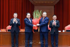 To Lam fue reelegido como secretario general del Partido Comunista de Vietnam. (Foto: VNA)
