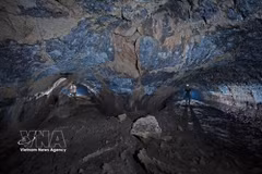 Cueva volcánica C1, Geoparque Dak Nong. Foto: VNA