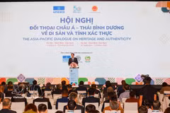 El Diálogo Asia-Pacífico sobre Patrimonio y Autenticidad se inaugura en Hanoi. Foto: VNA