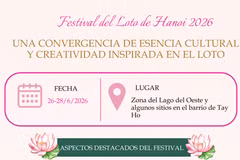 Festival del Loto de Hanoi 2026: Una convergencia cultural