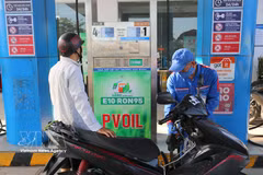 Vietnam aplicará el uso de la gasolina biológica E10 (E10RON95) en todo el país a partir del 1 de junio. Foto: VNA