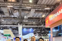El Departamento de Turismo de Ciudad Ho Chi Minh presenta el Programa de Promoción Turística en la Feria Internacional de Turismo ITB Asia 2025 en Singapur. (Foto: Vietnam+)