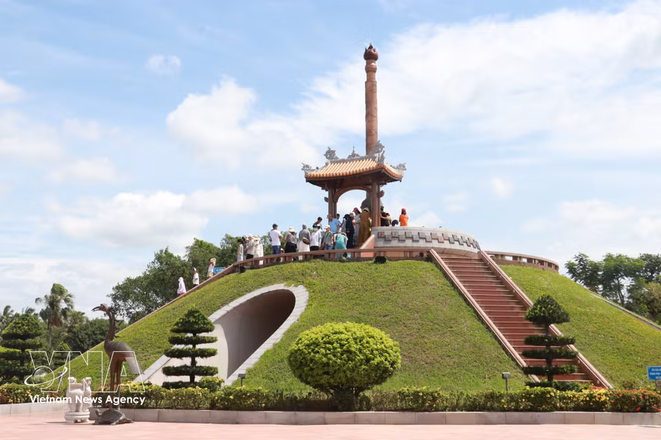 La antigua Ciudadela de Quang Tri, donde tuvo lugar durante 81 días y noches en el verano de 1972 la homónima batalla histórica. (Fuente: VNA)