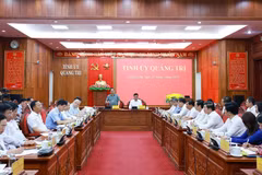 El primer ministro de Vietnam, Pham Minh Chinh, interviene en la cita (Foto: VNA)