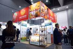Un stand de Vietnam en Fine Food Australia 2026. (Foto: VNA)