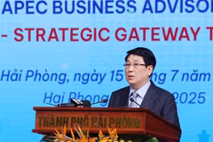 El presidente de Vietnam, Luong Cuong, interviene en la cita (Foto: VNA)