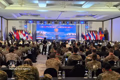 En el acto inaugural del ejercicio de campaña Exercise Trident Resolve 2026, en Indonesia. (Foto: VNA)