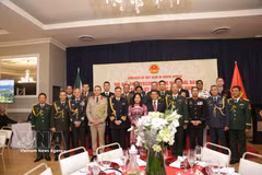 Delegados participantes en la cita. (Foto: VNA)