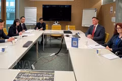 Panorama de la reunión. (Foto: VNA)