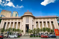 Sede del Banco Estatal de Vietnam (Foto: VNA)