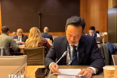 El embajador Mai Phan Dung, jefe de la Misión Permanente de Vietnam en Ginebra (Foto: VNA)