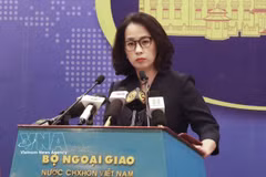 La portavoz del Ministerio de Relaciones Exteriores, Pham Thu Hang (Foto: VNA)