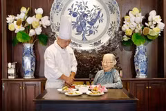 Entre la historia del loto y la cultura vietnamita, cada plato del menú Cham Sen ofrece una nueva forma de narrar los valores que han acompañado a muchas generaciones del pueblo vietnamita. (Foto: Vietnam+)