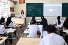 Los estudiantes vietnamitas recibirán lecciones sobre inteligencia artificial (Foto: VNA)