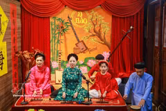 Una actuación de canto tradicional Ca Tru (Foto: VNA)