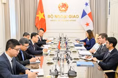 Panorama de la cita (Foto: Cancillería de Vietnam)