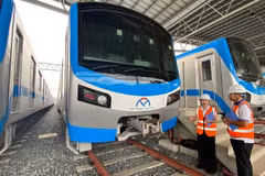 Para operar la Línea 1 del Metro (Ben Thanh–Suoi Tien), la HURC1 cuenta actualmente con una plantilla de 700 personas encargadas de mantener en circulación cerca de 200 viajes en tren diarios. (Foto: nhandan.vn)