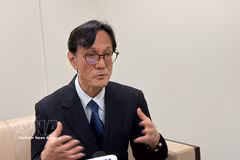 El profesor Shimizu Masaaki, de la Universidad de Osaka, Japón. (Foto: VNA)