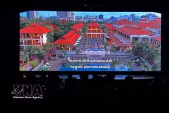 Los hermosos paisajes de la ciudad de Da Nang aparecen en la película "Love in Vietnam". (Foto: VNA)