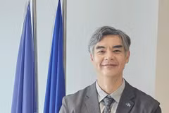Sujiro Seam, embajador de la UE ante la ASEAN (Fotografía cortesía de la Delegación de la UE ante la ASEAN).