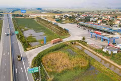 Una estación de descanso en el tramo Cao Bo-Mai Son de la autopista Norte-Sur. (Foto: baochinhphu.vn)