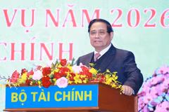 El primer ministro de Vietnam, Pham Minh Chinh, interviene en la cita (Foto: VNA)